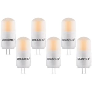 G4 LED Lamp 3W COB Warm Wit Dimbaar 6-Pack