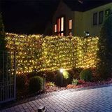 LED Netverlichting, Kerst, 2 x 3 Meter, 120 Lampjes, IP44, Doorkoppelbaar, Warm Wit