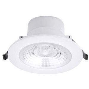 LED Inbouwspot 10W, Wit, Rond, 30D, Warm Wit, Waterdicht IP65