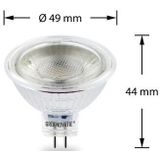 GU5.3 - MR16 - Dimbare LED Spot - Warm Wit - 3W - 300 Lumen