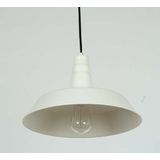 Vintage Industrieel - Hanglamp - Ø 36 cm - Wit