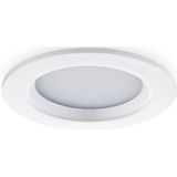 LED Paneel Plafondlamp 5W, Rond ⌀10cm, Warm Wit, Inbouw