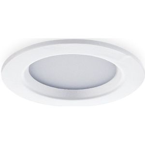 LED Paneel Plafondlamp 5W, Rond ⌀10cm, Warm Wit, Inbouw