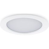 LED Paneel Plafondlamp 12W, Rond ⌀14cm, Warm Wit, Inbouw