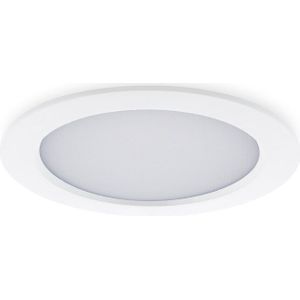 LED Paneel Plafondlamp 12W, Rond ⌀14cm, Warm Wit, Inbouw