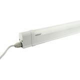 LED TL T5 Geintegreerd Armatuur, 8W, 60 cm, Warm Wit, Waterdicht