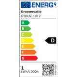 LED Kastverlichting 0.6W op Accu met Sensor, Oplaadbaar, Warm Wit