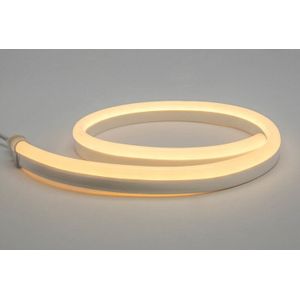 LED Neon Flex 230V, Warm Wit, 1 Meter, 8 Watt/meter, Waterdicht IP67