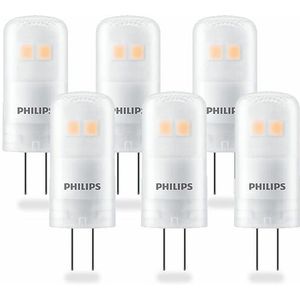 Philips CorePro 1W (10W) G4 LED Steeklamp 830 Warm Wit 6-Pack