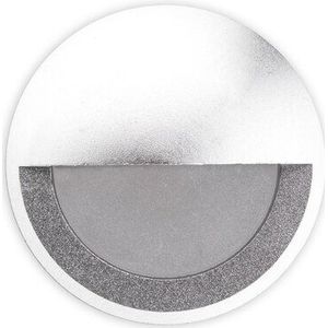 Inbouwspot LED 3W, Aluminium, Rond, Ø58mm, Dimbaar, Down, Warm Wit