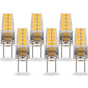 GY6.35 LED Lamp 3W SMD Dimbaar Warm Wit 6-Pack