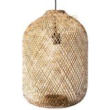 Bamboe Hanglamp, Handgemaakt, Naturel, ⌀40 cm