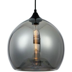 Smoke Glazen Design Hanglamp, ⌀30x27cm, Zwart