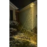 LED Kerstverlichting, Lichtketting Kerstboom, 320 Lampjes, 4 x 3 Meter, IP44, Warm Wit