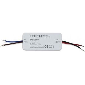 LTECH LED Transformator 12V, TRIAC Dimbaar, Max. 10 Watt, IP20