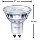 Philips CorePro LEDspot 5-50W GU10 36D Extra Warm Wit Dimbaar 6-Pack