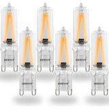 G9 LED Filament Lamp 2W Dimbaar Extra Warm Wit 6-Pack