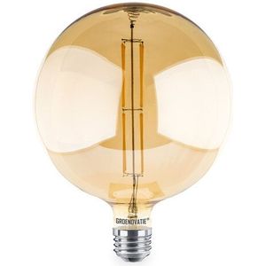 E27 LED Filament XL G200 Goud Globelamp 12W Warm Wit Dimbaar