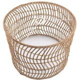 Rotan / Rieten Hanglamp, Handgemaakt, Naturel, ⌀40 cm