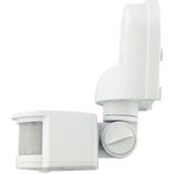 LED PIR Bewegingsmelder/Sensor Opbouw Kantelbaar, Waterdicht IP44, Wit