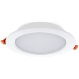 LED Paneel Plafondlamp 15W, Rond ⌀17cm, Warm Wit, Inbouw