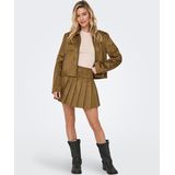 Rok - Imitatiebont - Pluizig - Zacht - Brede Tailleband