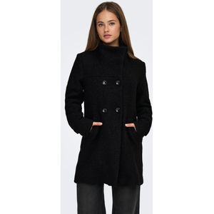 Onlnewsophia - Jas - Lange Mouwen - Hoge Hals - Knoopsluiting - Winterjassen