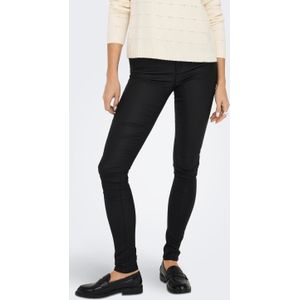 Onlanne Skinny Fit Imitatieleren Broek