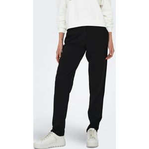 Only - ASTRID - Chino Broek - Zwart - Regular Pasvorm, Mid Waist, Gevoerde Zoom