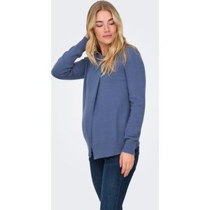 Gebreide Pullover - Hoge Hals - Lange Mouwen - Wikkelsluiting - Zwangerschap