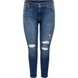 Carbobbi - Skinny Fit Jeans - Enkel Lengte - Curve - Nauwsluitend