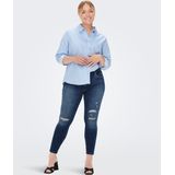 Carbobbi - Skinny Fit Jeans - Enkel Lengte - Curve - Nauwsluitend