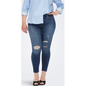 Carbobbi - Skinny Fit Jeans - Enkel Lengte - Curve - Nauwsluitend