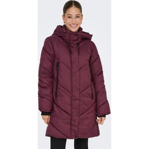Only - Gewatteerde Jas - Port Royale - Met Capuchon - Steekzakken - Ritssluiting