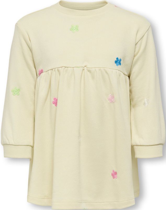 ONLY MINI - Korte Jurk - O-hals - Lange Mouwen - Loose Fit