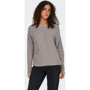 Only - ONLDANIELLA - Gebreide Trui - Satellite - Lange Mouwen - Ronde Hals