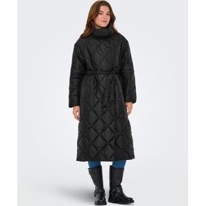 Onlsoffi - Gequilte Jas - Hoge Hals - Verborgen Zijritssluiting