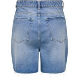 Onlzita - High Waist - Denim Shorts - Blauw - Katoen, Regular Fit
