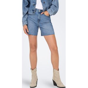 Onlzita - High Waist - Denim Shorts - Blauw - Katoen, Regular Fit