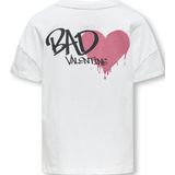 ONLY GIRLS - T-shirt - Katoen - O-hals - Korte Mouwen - Pigment Print