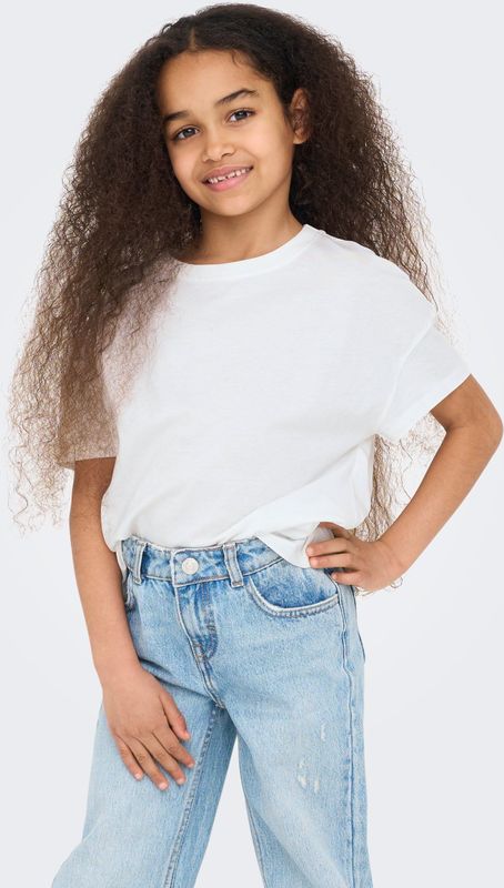 ONLY GIRLS - T-shirt - Katoen - O-hals - Korte Mouwen - Pigment Print