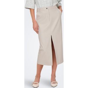Onlheidi Midi-rok Van Imitatieleer