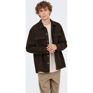 Onspaul - Overshirt - Relaxed Fit - Lange Mouwen - Knoopsluiting