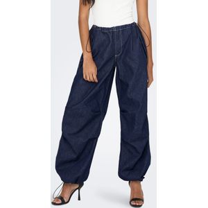 ONLY - ONLKylie - Broek - Donkerblauw - Tapered - Verstelbare Taille