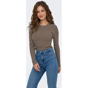 Only - ONLLOUISA - Gebreide Trui - Morel - Slim Fit