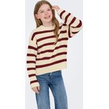 ONLY GIRLS - Gebreide Pullover - O-hals - Lange Mouwen - Loose Fit