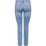 ONLY - Onlsui Mid Slim Dnm Dia460 Noos - Jeans - Lichtblauw - 1 stuk