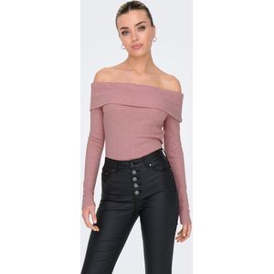 Onlpiper - Top - Off-shoulder - Lange Mouwen - Regular Fit