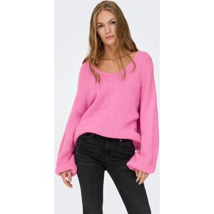 JDY - Gebreide Pullover - V-Hals - Lange Mouwen - Regular Fit