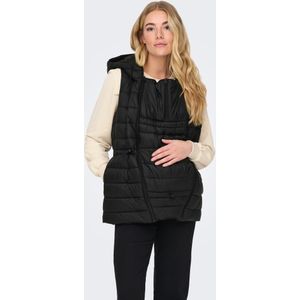 Only Maternity Bodywarmer 'OLMMAMA TAHOE'  zwart